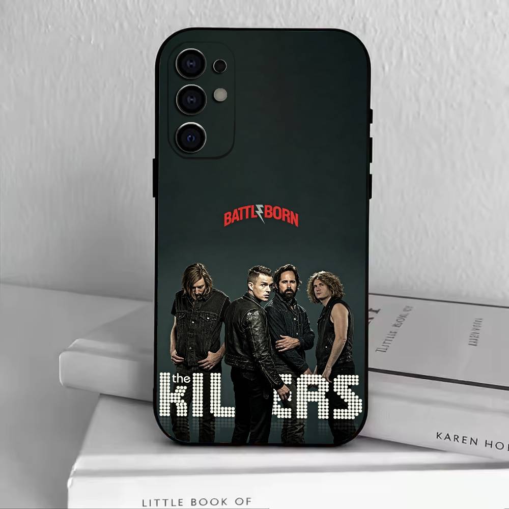 Band The k-Killers  Phone Case Black Silicone Soft For Samsung S25,S24,S21,S22,S23,S30,Ultra,S20,Plus,Fe,Lite