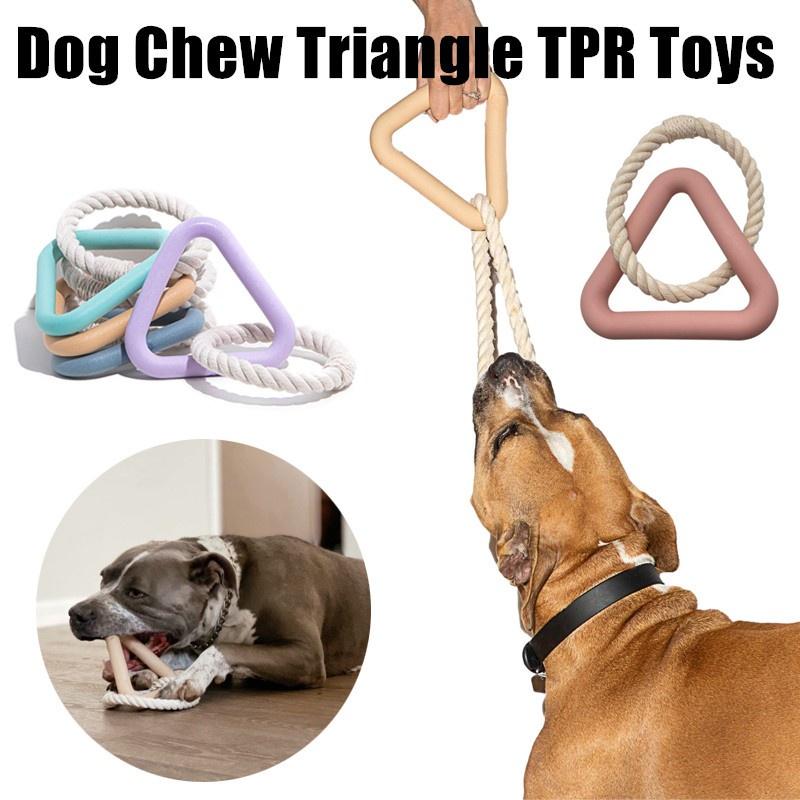 

Pet Triangle Molar Интерактивные игрушки для собак Устойчивые к укусам Дрессировка Жевательная игрушка Аксессуары для домашних животных