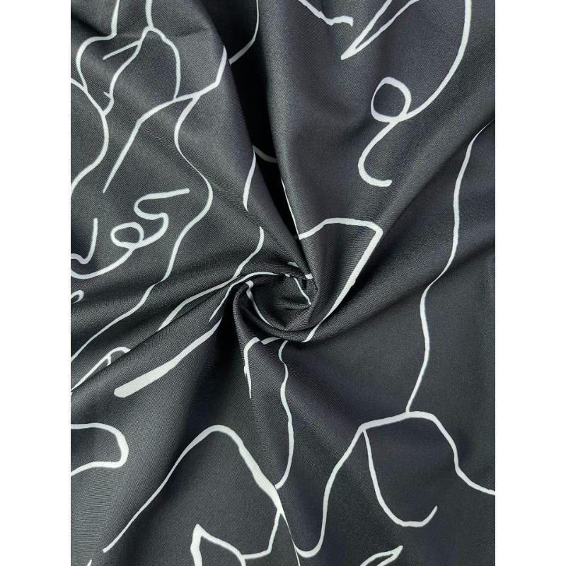 Women's Fashionable Round Neck Sexy Printed Jumpsuit