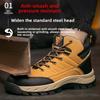 Waterproof Safety Shoes for Men Steel Toe Safety Boots Non Slip Safety Sneakers Anti Puncture Industrial Construction Work Boots