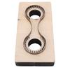 Leather Keychains Cutting Die Wooden Steel Moulding Stamping Punching Template for Leathercraft Hand