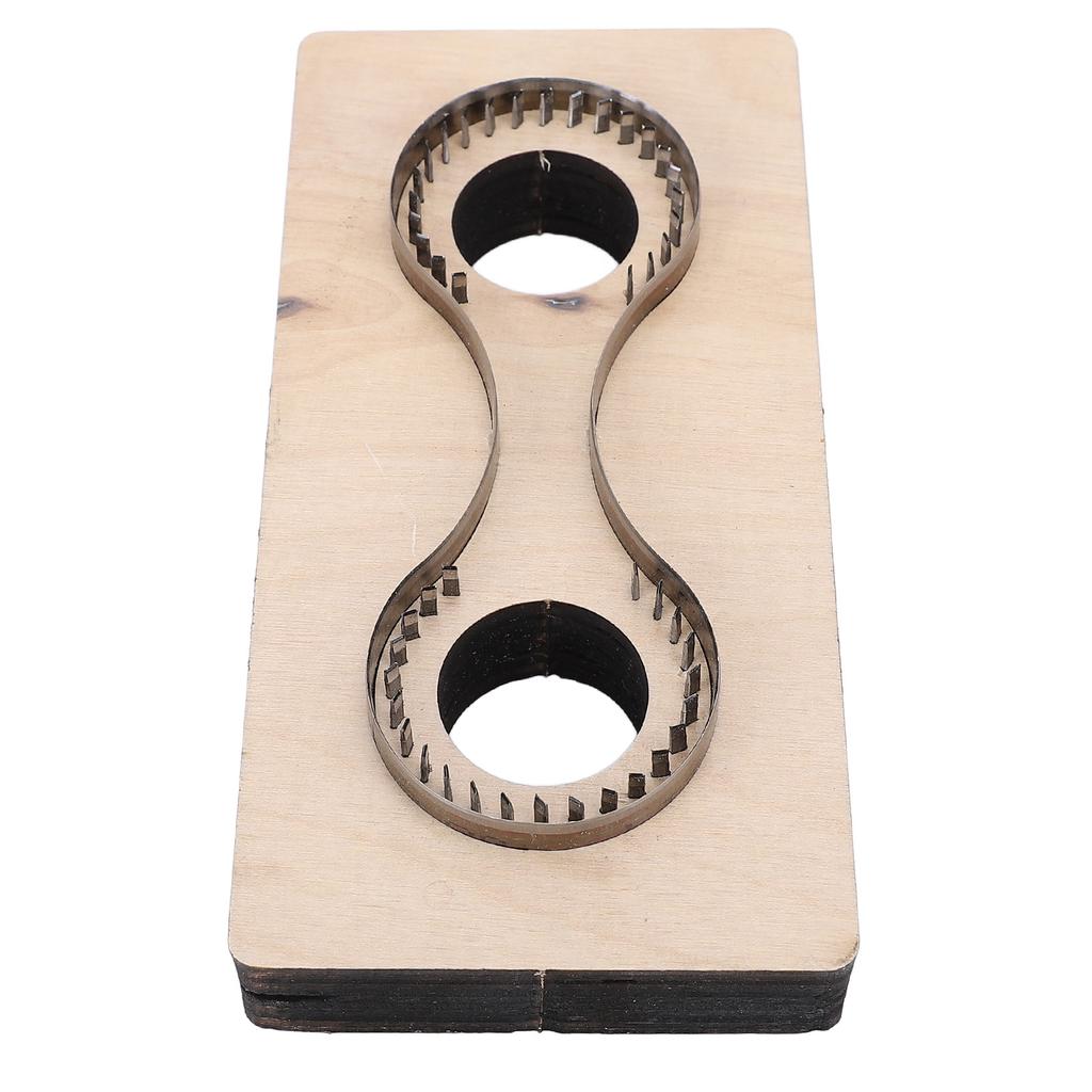 Leather Keychains Cutting Die Wooden Steel Moulding Stamping Punching Template for Leathercraft Hand