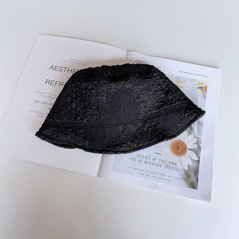 

Sweet Womens Cute Sunshade Fisherman Hat Breathable And Protect Uv чёрный