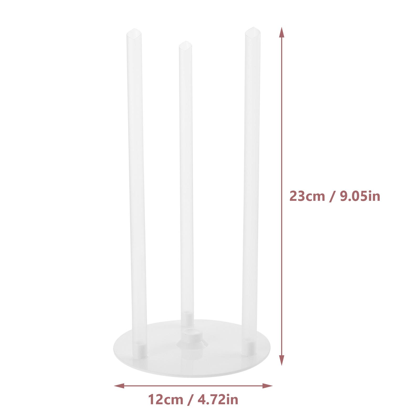 

10 set Plastic Tier Supports Multi-Layer Cake Stands Reusable Cake Support Rods Baking Dessert Bracket Rack