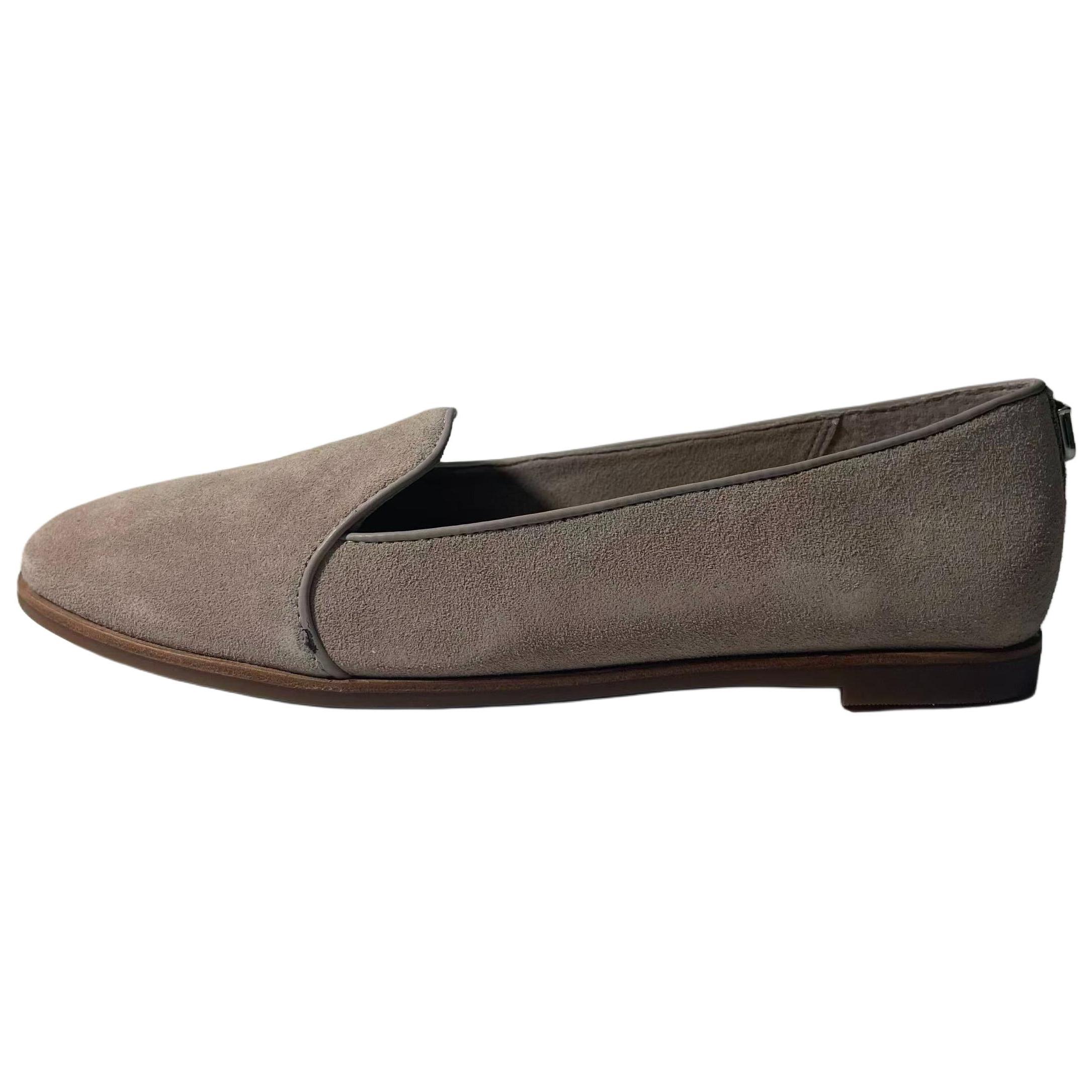 

UGG Бонни Кожа спилок Универсальные лоферы слипоны Женские лоферы Серый 1099863-OYS 38