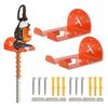 Space Saving Garden Organizers Garage Wall Mounted Tool Hanger Organizes Trimmers Mowers Blowers and Garden Equipment