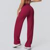 Yoga pants Thin skin-friendly high-waisted straight-leg pants Loose and thin yoga clothes Sports outdoor fitness clothes