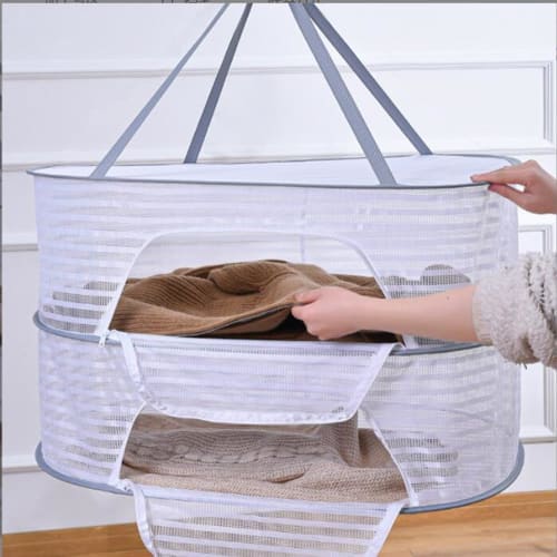 Tazive Flat Drying Net, Laundry Drying Net, Clothes Drying Net, Pillow Drying Net, Sweater Drying Net, Knit Flat Laying Net, Large Capacity, Windproof