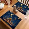 Premium Ramadan Mubarak Exquisite Cartoon Placemat Suitable for Kitchen Indoor and Outdoor Dining Decoration