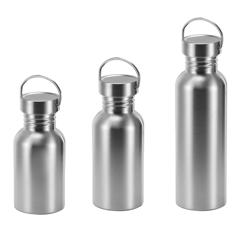 Stainless Steel Water Bottle Insulated Wall Vacuum Sport Bottles 350ml/500ml/750ml Sports Flasks with Handle Waterproof
