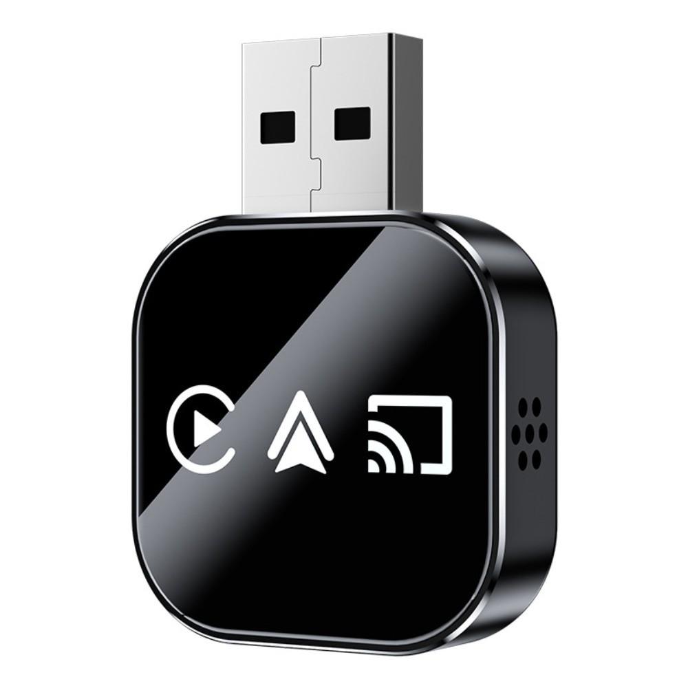 3 in 1 Wireless Carplay Adapter Plug & Play Bluetooth Auto Connect Mirror Link Adapter Wireless Connection WiFi Connection