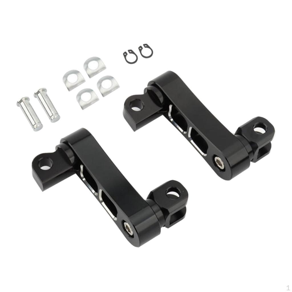 Motorcycle Rear Foot Peg Bracket Set - Easy Installation