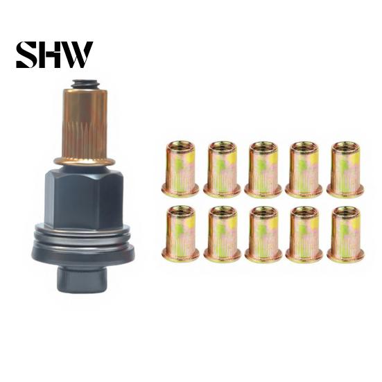 Drill Attachment Riveter Rivet Nut Pliers And Press-in Nuts Kit for Metal Agricultural Equipment Retrofitting, M3 To Custom Car Modification Hardware