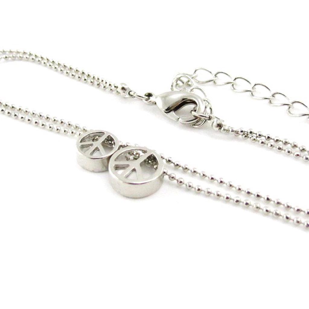 Les Trésors De Lily [J1106] - 'Peace' Designer Bracelet