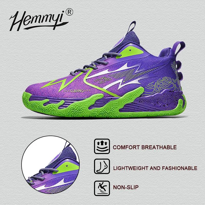 Dámské basketbalové boty Pánské prodyšné pohodlné Pánské designové tenisky Tréninkové Venkovní sporty Basketbalové tenisky Zapatos