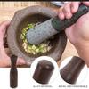 Wooden Garlic Grinding Tool Chicken Wing Wood Garlic Rods Kitchen Utensils Food Masher Mills Sauce Maker Spice Pestle Grinder 