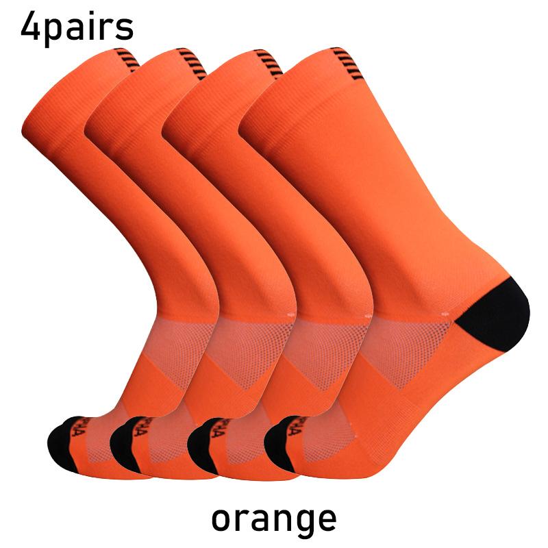 Высококачественные профессиональные дышащие носки для шоссейного велоспорта для мужчин — фото 5