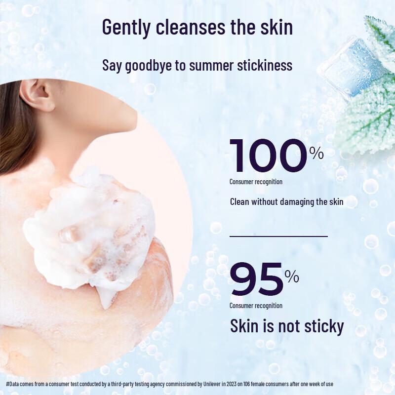 LUX Bubble Refreshing White Peach Shower Gel