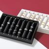 PU Leather Ring Holder Jewelry Tray with Protective Cover Professional Finger Ring Organizer for Storage and Display