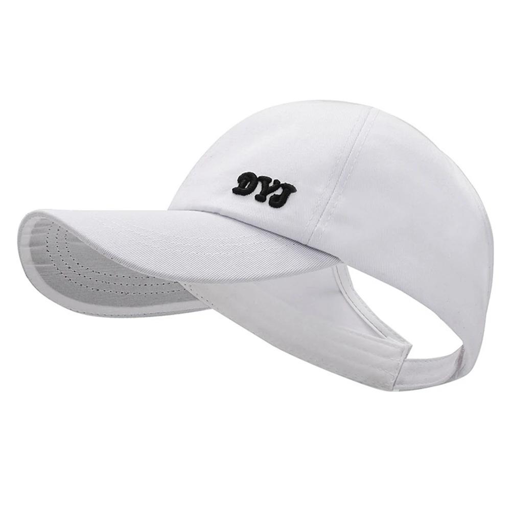 Summer High Ponytail Baseball Cap Women Casual Sports Running Snapback Hat Unisex Outdoor Camping Travel Sun Visor Hats