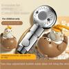 Adjustable Baby Bath Shower Head Water Saving Soft Washing Children's Washing Sprinkler 2 Spray Modes on/Off Switch