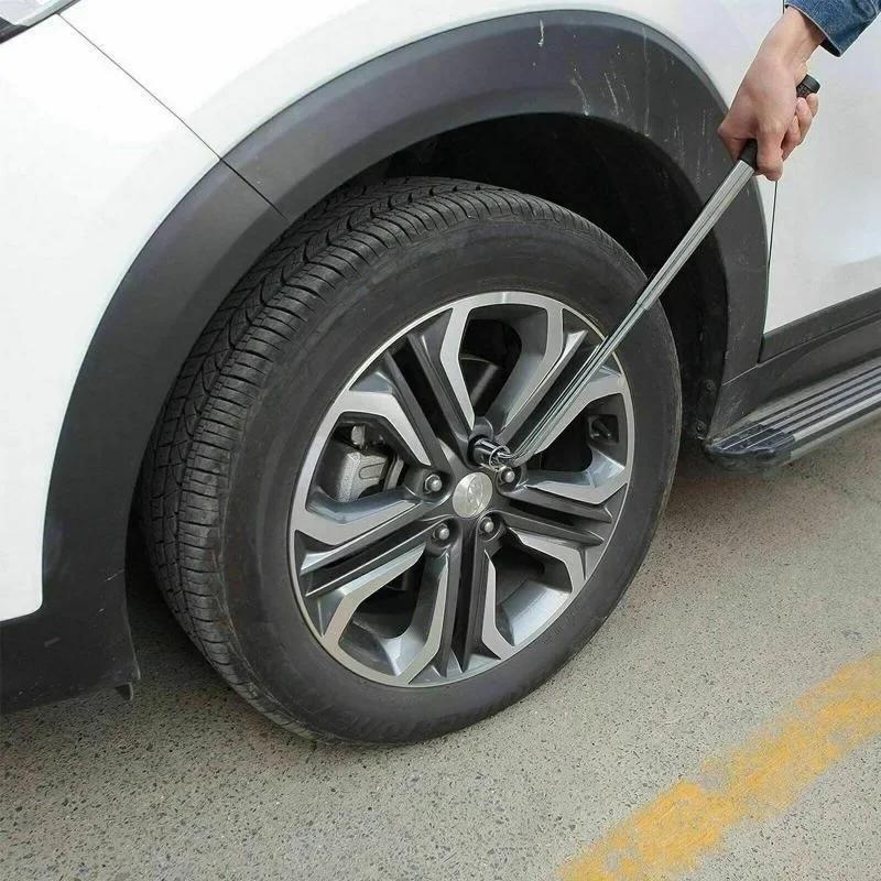 3 Stück Reifen Steckschlüssel L-Typ Verlängert Teleskopstange Reparatur