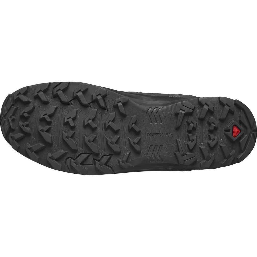 Pantofi de drumeție Salomon X BRAZE MID pentru cm GORE-TEX Bărbați, Negru/Phantom/Kaki Vintage, 26.5