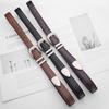 Mei Mary Women's genuine leather belt - stylish and versatile waist belt for dresses, jeans, and pants
