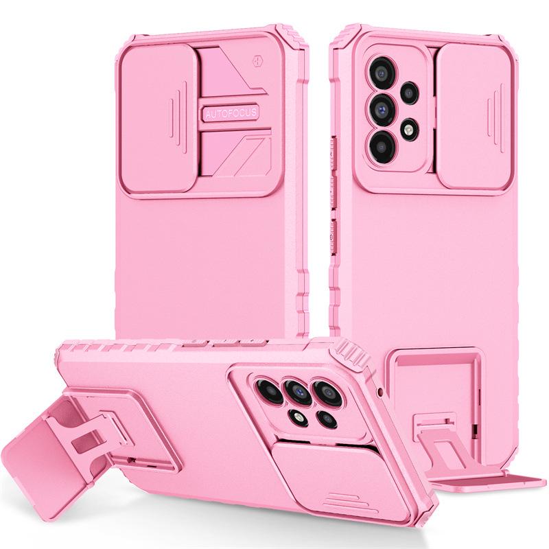 Samsung S25 Ultra Multifunctional Protective Case with Window Lens Protection for A54 5G