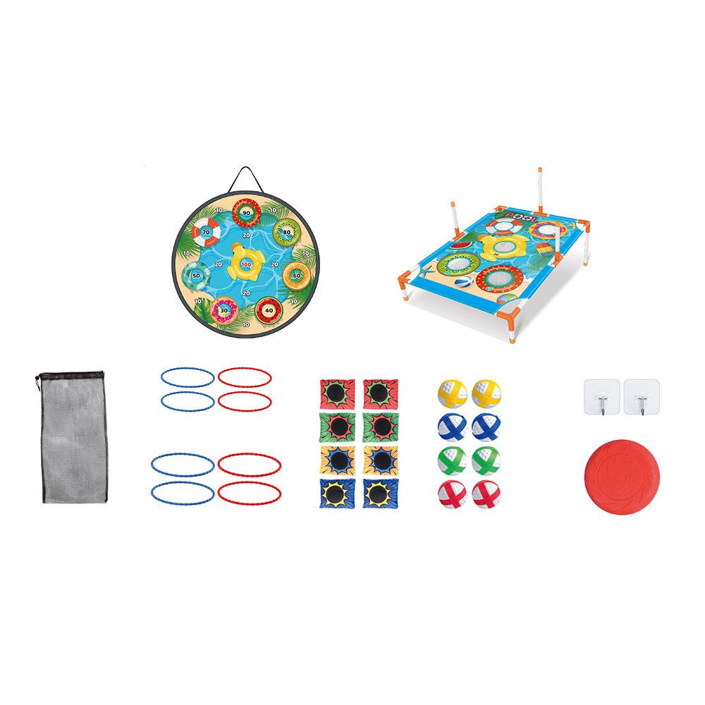 4 In 1 Luminous Target Sandbag Board Throwing Toys Kids Outdoor Throwing Game Toys Gift