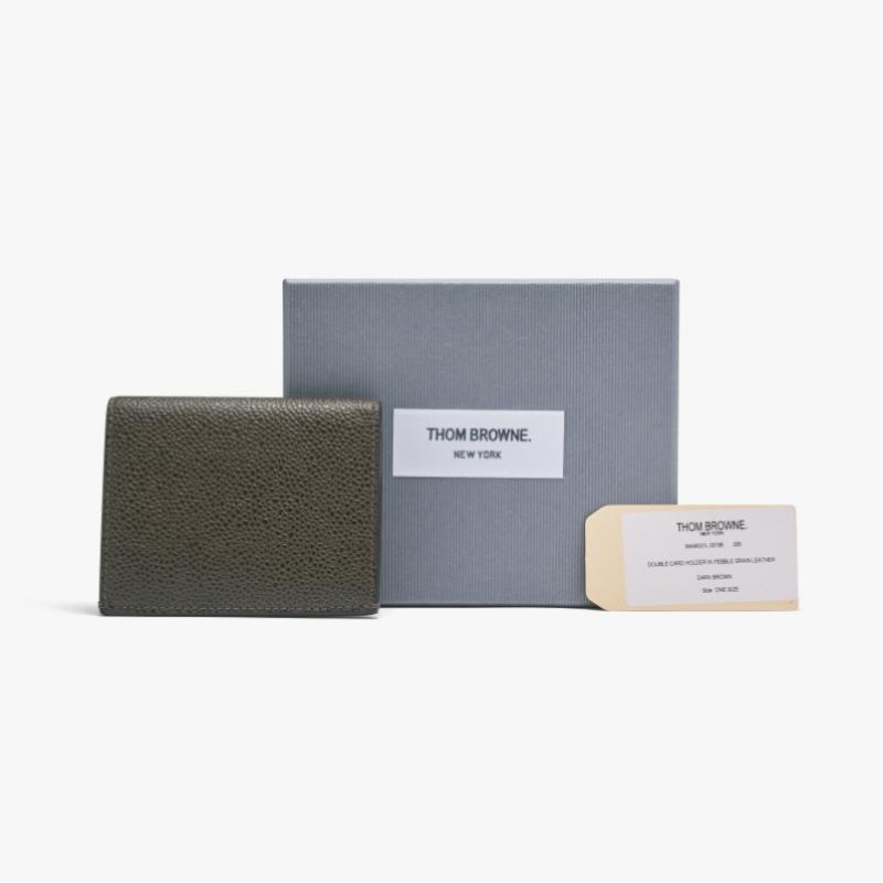 Thom Browne Kieselstruktur Drei Streifen Kartenetui Maw021l 00198 206