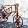 1 st bordsskiva vinställ, vinflaskhållare enkel flaska cykelformad, fristående bänkskiva vinställ och vinflaskförvaring