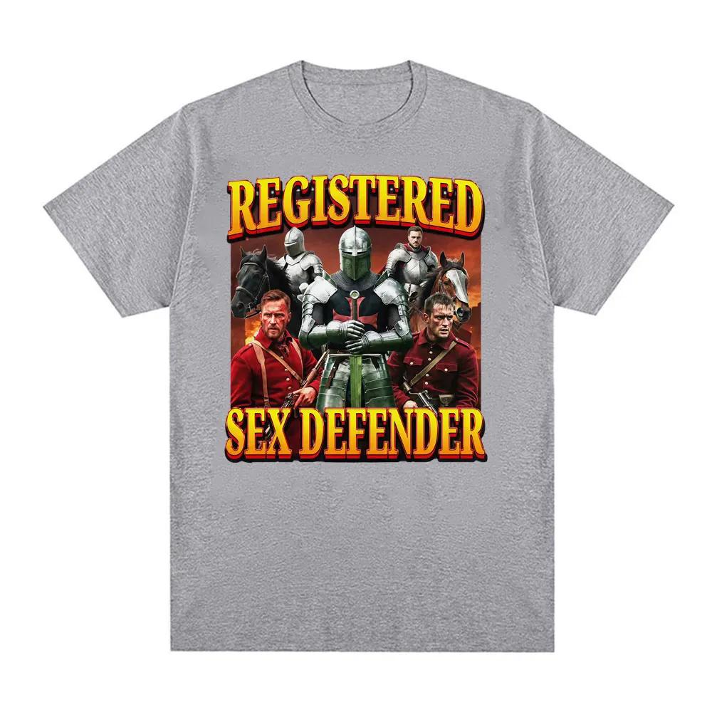 Lustiges Registrierungs-Selbstverteidigungs-Ausdrucks-T-ShirtDamen Hip-Hop Street Locker sitzendes T-Shirt