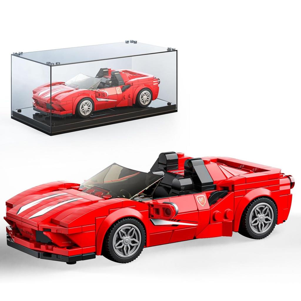 MOULD KING Speed Champion F8  Supercar 27041 Building Set Toy Collectible Model Car Block Children's Gift 8+(332 Pieces)