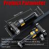 Super Bright LED Flashlight Outdoor Emergency Torch Multifunctional Working Light Broken Window Safety Hammer Red Warning Lamp
