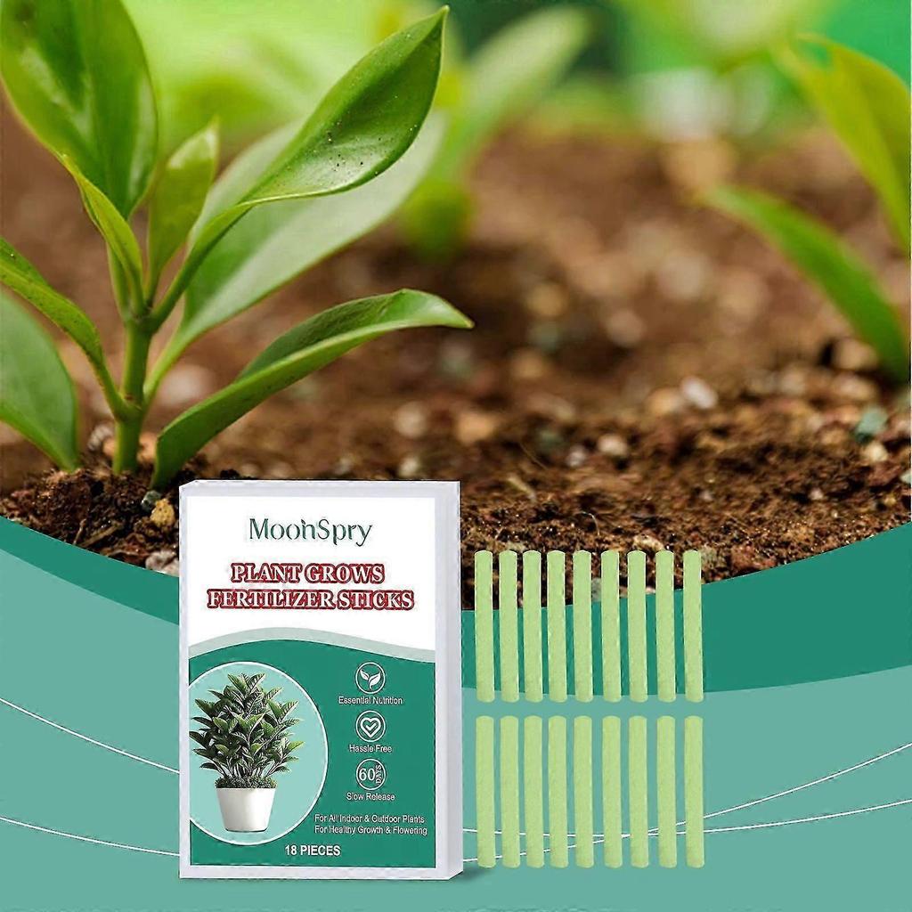 MoonSpry Plant Fertilizer Sticks, Slow Release Seaweed Fertilizer for Garden Plants