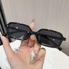 New Wanghong Small Frame Sunglasses: Unisex Korean-Japanese Style, Personalized Square Design, Ultra-Light for Driving and Night Vision