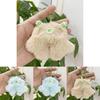 Soft Pp Cotton Filled Monster Keychain Doll Plush Toy In Various Colors For Gifts