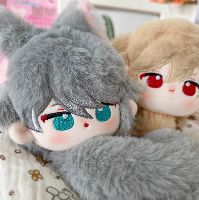 Genshin Impact Alhaitham Kaveh Plush Pendant Doll Keychain Cute Ornament Collectible Gift For Game Fans Friend Daily Bag Decor