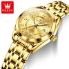 OLEVS 3666 Original Quartz Wristwatches for Woman Digital Dial Waterproof Luminous Calendar Luxury Elegant Dress Women's Watches