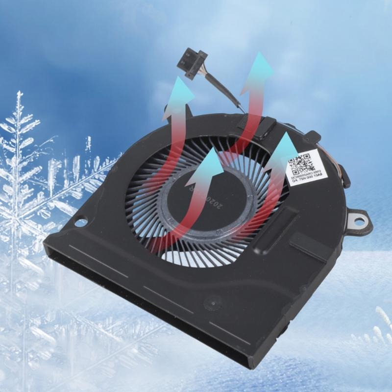 CPU Fan Laptop Cooling Fan DC5V 0.5A 4pin Coolers for 14DV TPN-Q244 TPN-Q245 TPN-Q246 Laptop Heatsink Part
