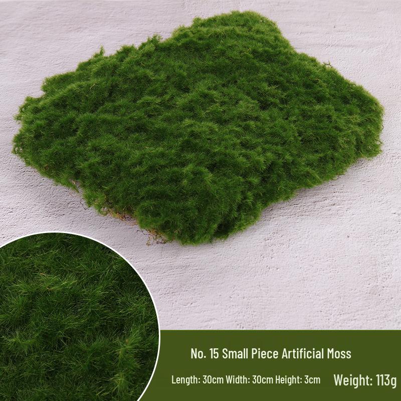 Artificial Moss Turf for Landscaping and Decor