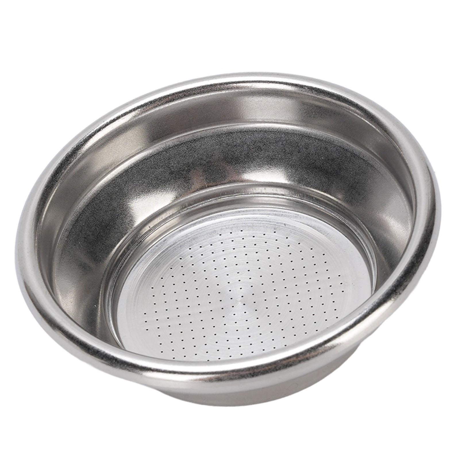 

54mm Filter Basket Replacement with Stainless Steel Puck Screen Round Coffee Paper Filters Coffee NaMachine Accessories