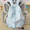 Schoolbag High Value Plaid Schoolbag Female Junior High School Student High School Student Light Casual Backpack Korean Primary School Student 