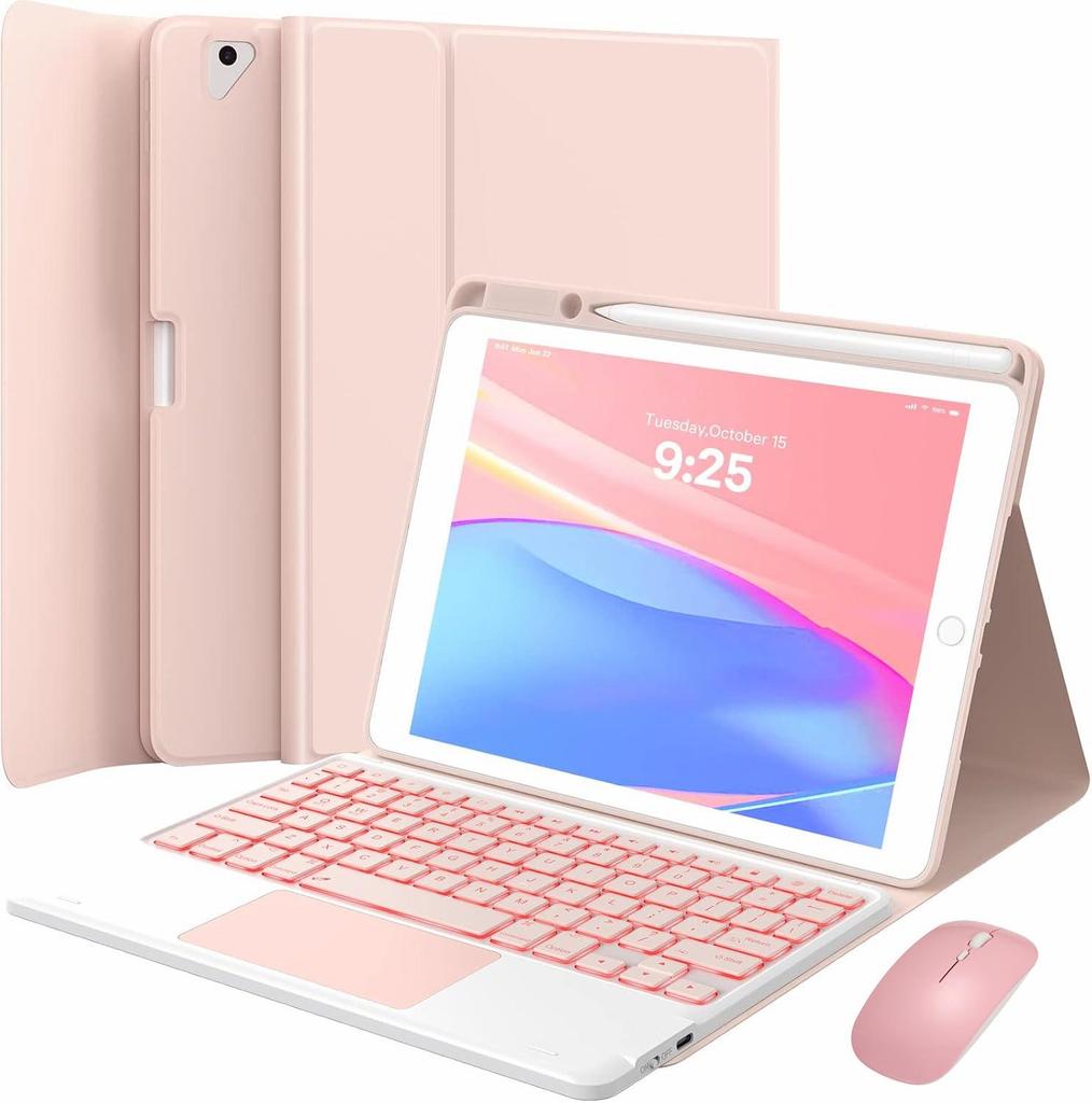 iPad Air 11" Keyboard Case: Compatible with 10th/11th Gen, Magic Keyboard, Backlit, Magnetic, Pencil Holder.
