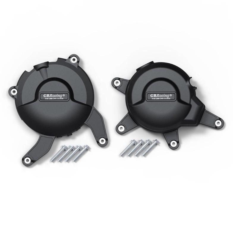 

Husqvarna Black/White Arrow 401 (20-21) Engine Anti-fall Side Protection Cover Engine Side Cover