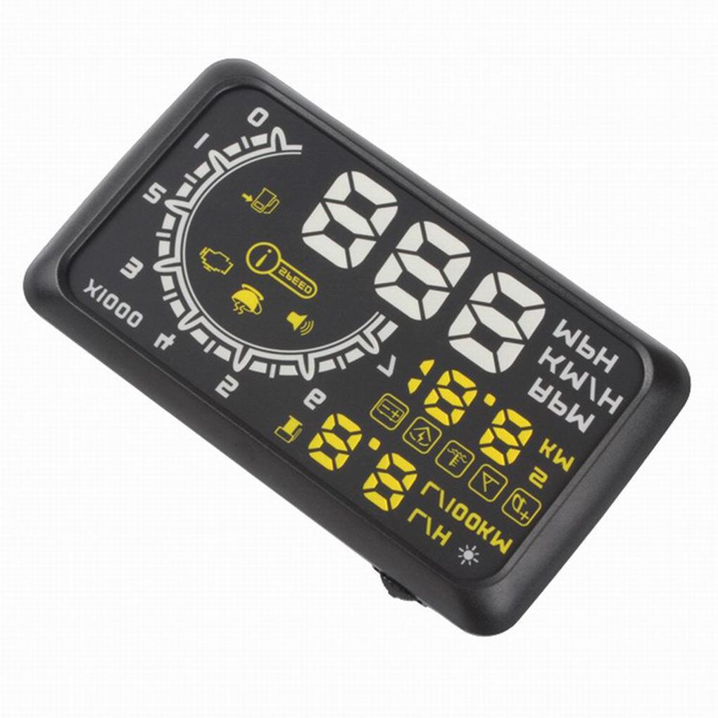 Car Speedometer Head-up Display Projector Failure Speeding Warning Alarm