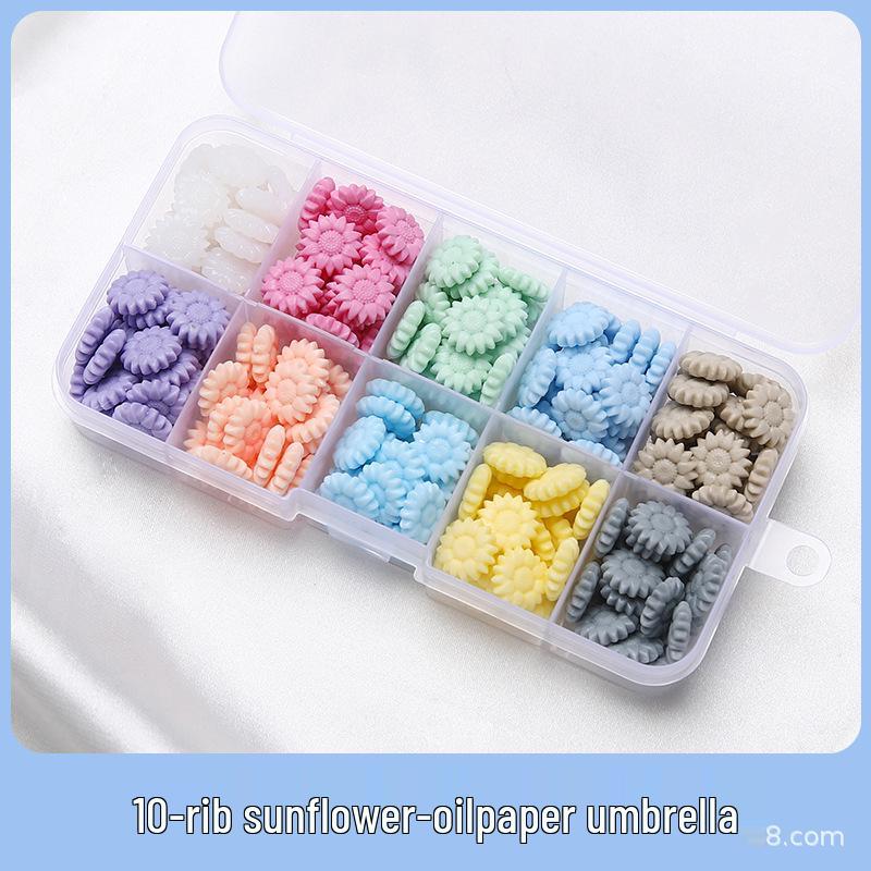 24-Color Sunflower Seal Wax Pearlescent Particles