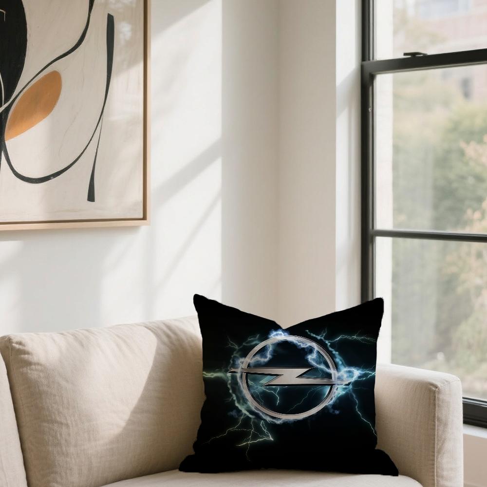 

O-Opel Sport Car cushion cover For Sofa Car Office Cafe Soft And Comfortable Double-Sided Printing Pillow Cover 30cmx30cm