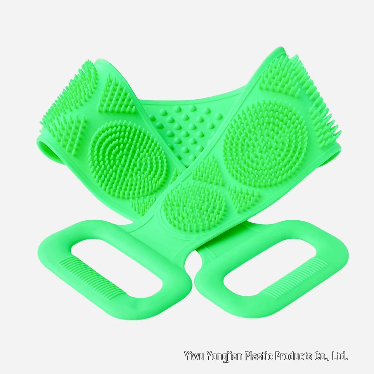 

Silicone Bath Towel and Back Scrubber Artifact 60 cm 114 g Bare зелёный